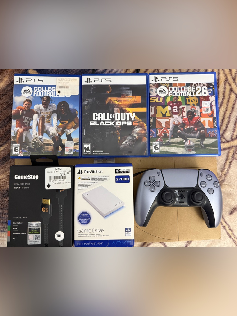 Sony Silver DualSense PS5 Wireless Controller